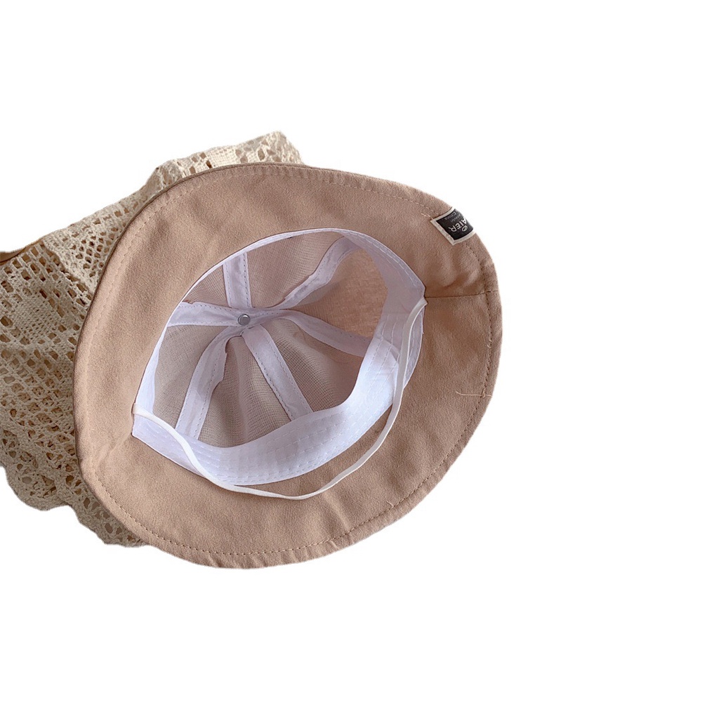 Mũ chống nắng in hình gấu cho bé trai và bé gái 6 tháng đến 2 tuổi