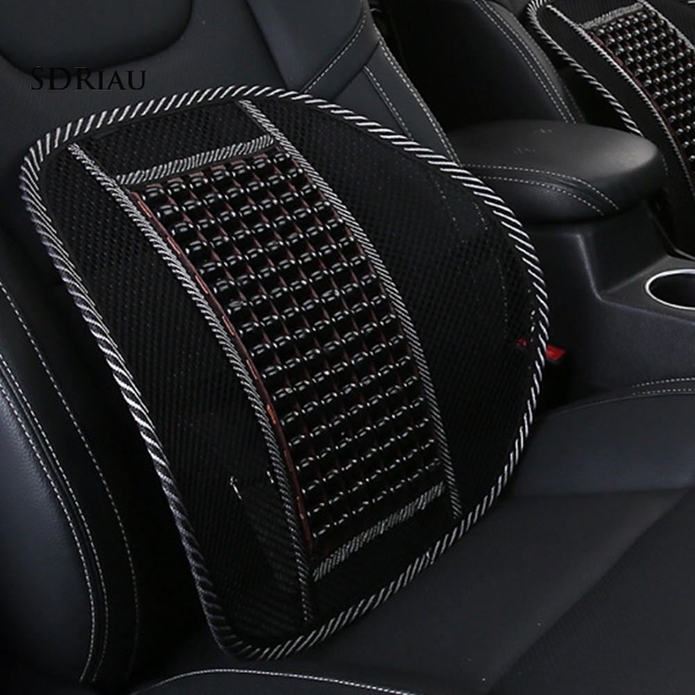 Đệm Hạt Gỗ Mát Xa Lưng Gắn Ghế Ngồi Xe Hơi / Văn Phòng Tiện Dụng