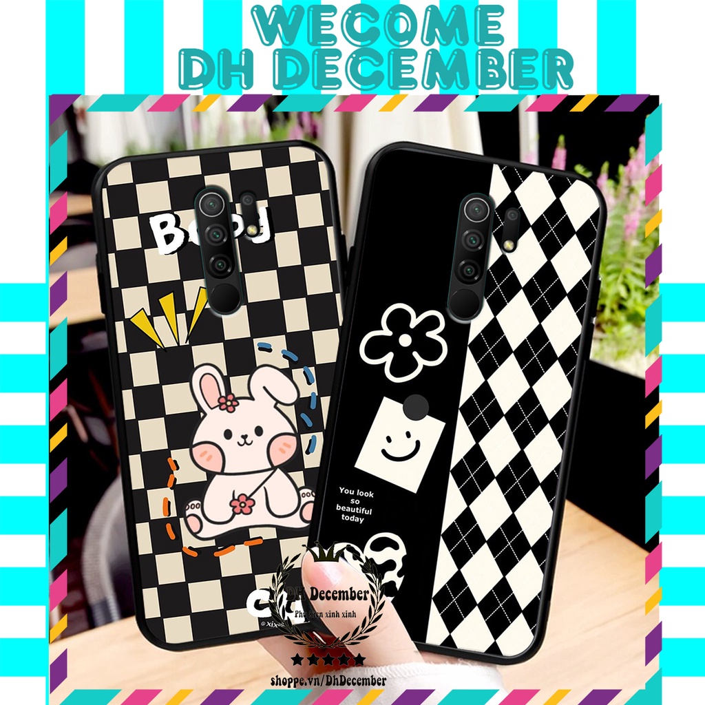 Ốp lưng Xiaomi REDMI 9 in hình 3D GẤU HỒNG-GẤU BE3R -XINH XẺO CỰC ĐẸP