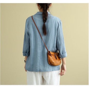 Áo Blazer nữ -Áo vest tay dài trơn cho nữ phong cách ulzzang - Chất mềm mại được chọn màu sp11