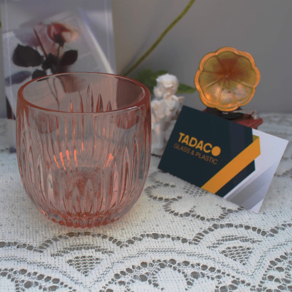 Ly thuỷ tinh cao cấp SIÊU ĐẸP QUẢ CẦU LỬA  | 270ml