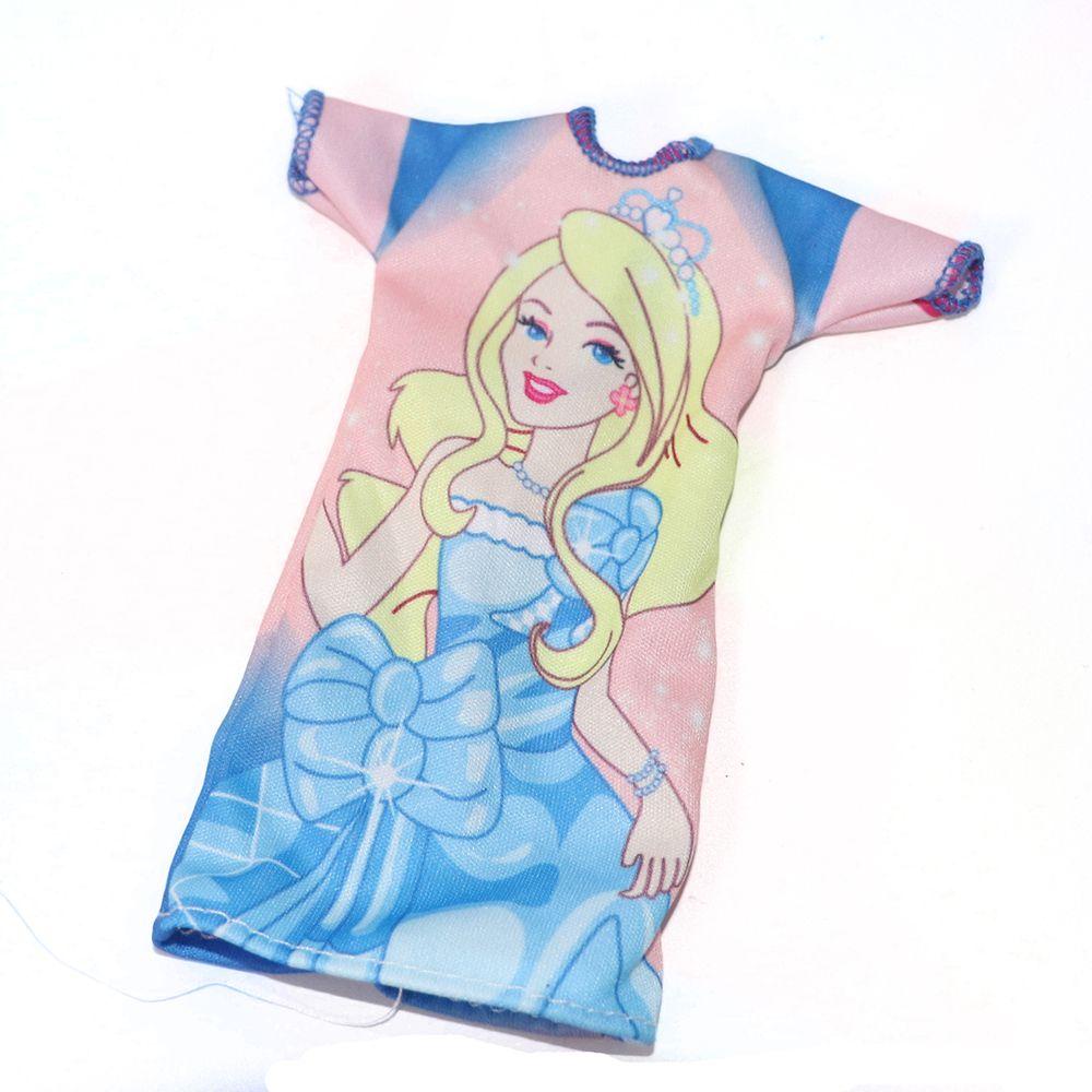 Đầm Thời Trang Màu Cầu Vồng Xinh Xắn Cho Búp Bê