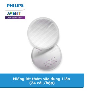 LÓT THẤM SỮA PHILIPS AVENT DÙNG 1 LẦN SCF254/24 HỘP 60 MIẾNG