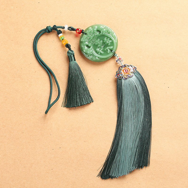 Ngọc bội TÌ HƯU cổ trang ngọc bích treo oto sang trọng thắt eo cosplay phong cách cổ đại