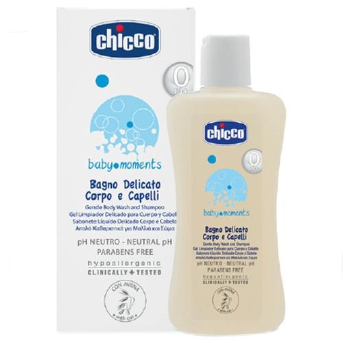 SỮA TẮM GỘI CHICCO CHIẾT XUẤT YẾN MẠCH 0M+ 200ML