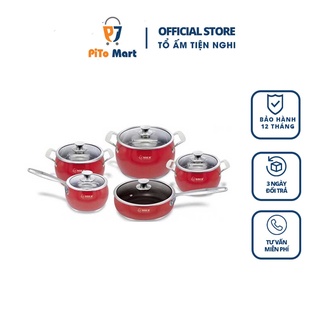 Bộ nồi arber đức 5 món cao cấp bảo hành chính hãng 12 tháng an06smd