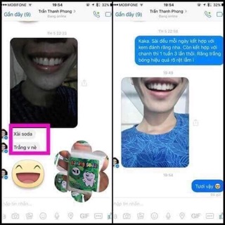 baking soda mĩ bạc hà