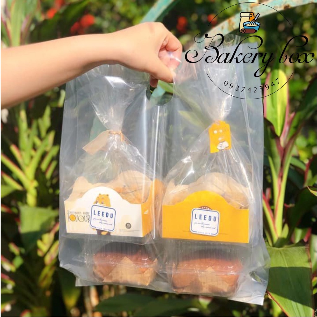 1KG Túi Xoài PE Dẻo Trong Suốt Đựng Bánh