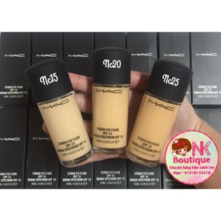 Kem nền MAC Studio Fix Fluid foundation SPF 15