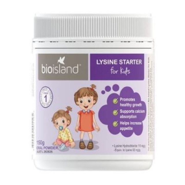 Bio Island Lysine Starter for Kids Oral Powder