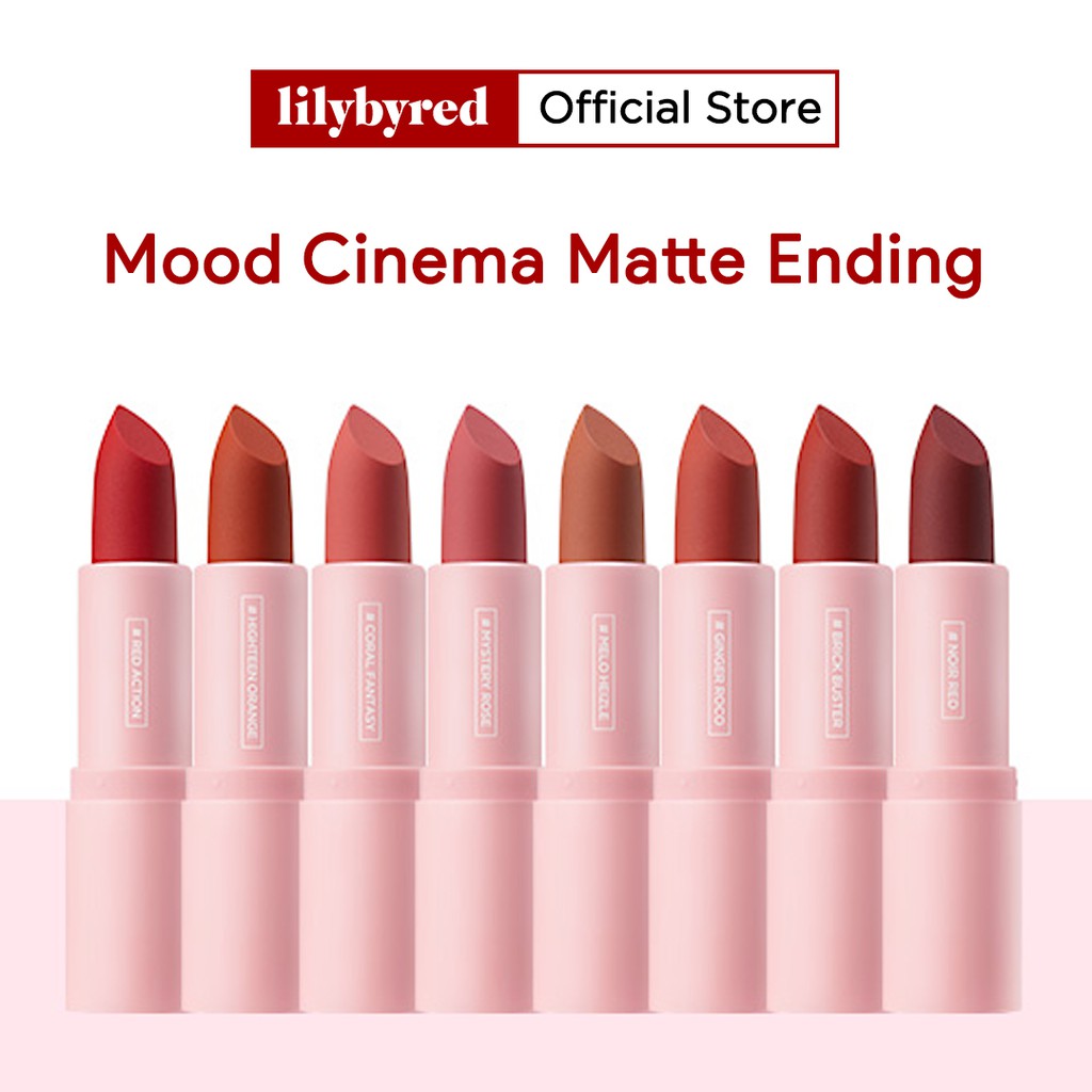 Son Thỏi Lì Siêu Mịn LILYBYRED Mood Cinema Matte Ending
