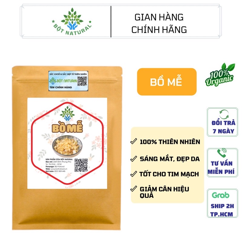 Bồ mễ - Tuyết liên tử loại thượng hạng - dày 500Gr | Bột Natural
