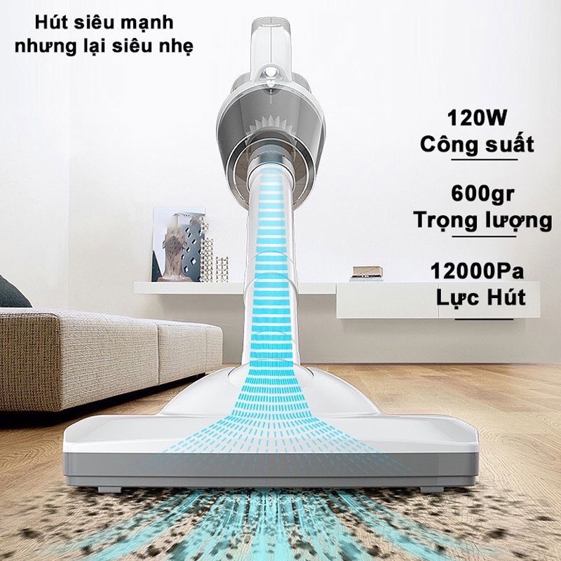 Máy Hút Bụi Không Dây Cầm Tay Đa Chức Năng - Có Thể Hút Bụi Trên Ô Tô,Và Nhà,Công Suất Lớn Làm Sạch Mọi Ngóc Ngách Ver5