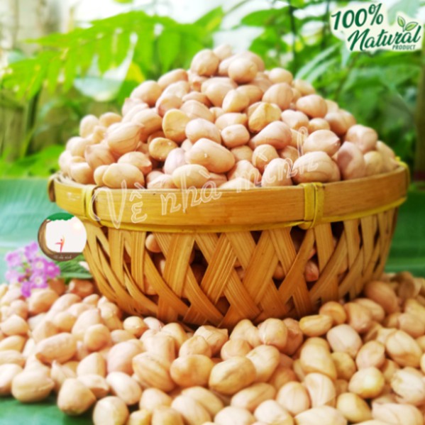 HẠT ĐẬU PHỘNG SỐNG THUẦN CHỦNG HỮU CƠ TỰ NHIÊN 100%  nguyên vỏ dùng rang, nấu sữa, kẹo đậu phộng...