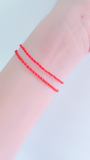 Vòng chỉ đỏ thái may mắn bình an