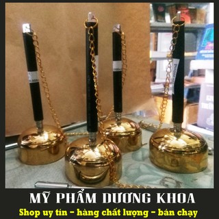 Khánh đồng, đánh khi phóng sinh hoặc tụng kinh niệm chú, hay trợ niệm. - Khánh tụng kinh Đài Loan màu vàng-Có thể kéo dà
