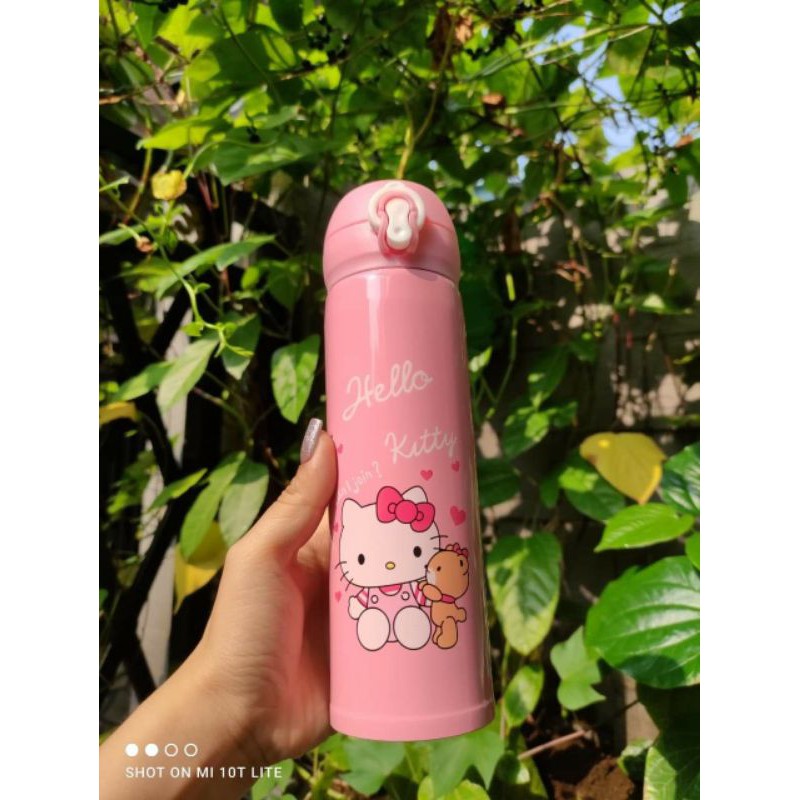 Bình giữ nhiệt hello kitty dung tích 500ml