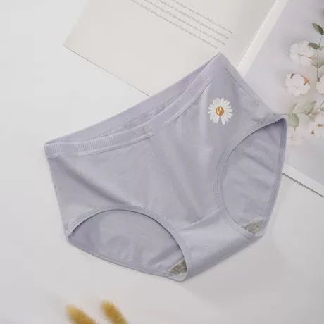 COMBO 5 chiếc Quần lót cotton, quần lót nữ hoa cúc, thấm hút mồ hôi cực tốt ,co giãn 4 chiều ,hàng quảng châu cao