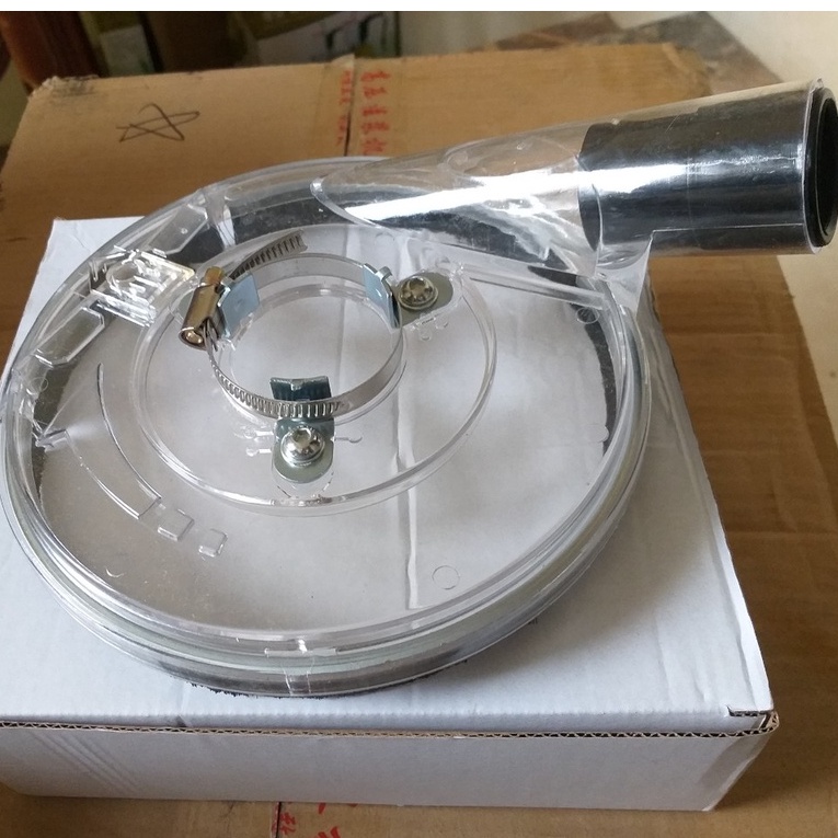 Chụp hút bụi máy mài