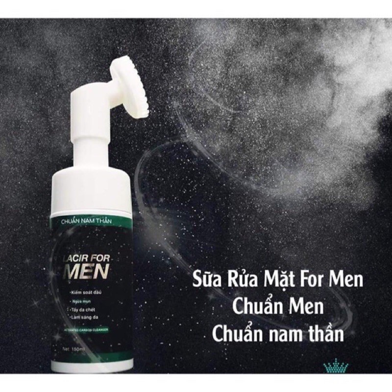 Sữa rửa mặt nam kiềm dầu DR LACIR - LAMER CARE