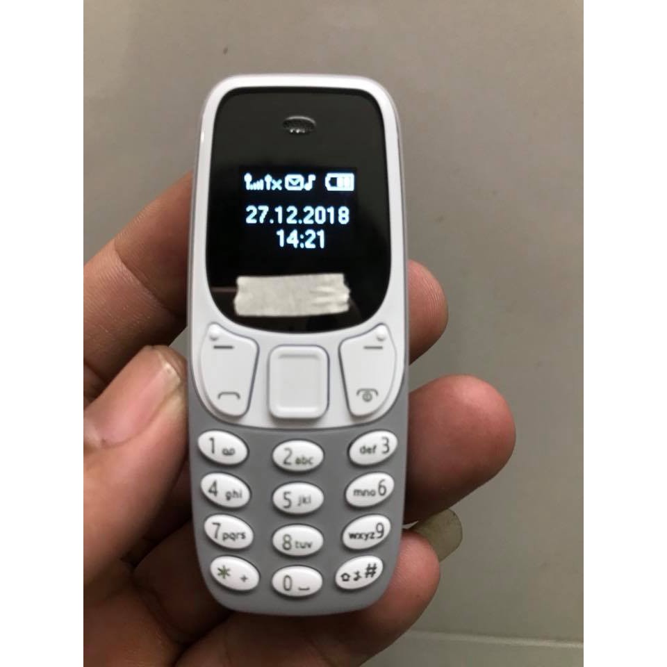 ĐIỆN THOẠI MINI TÍ HON SIÊU NHỎ M10 2 SIM 2 SÓNG