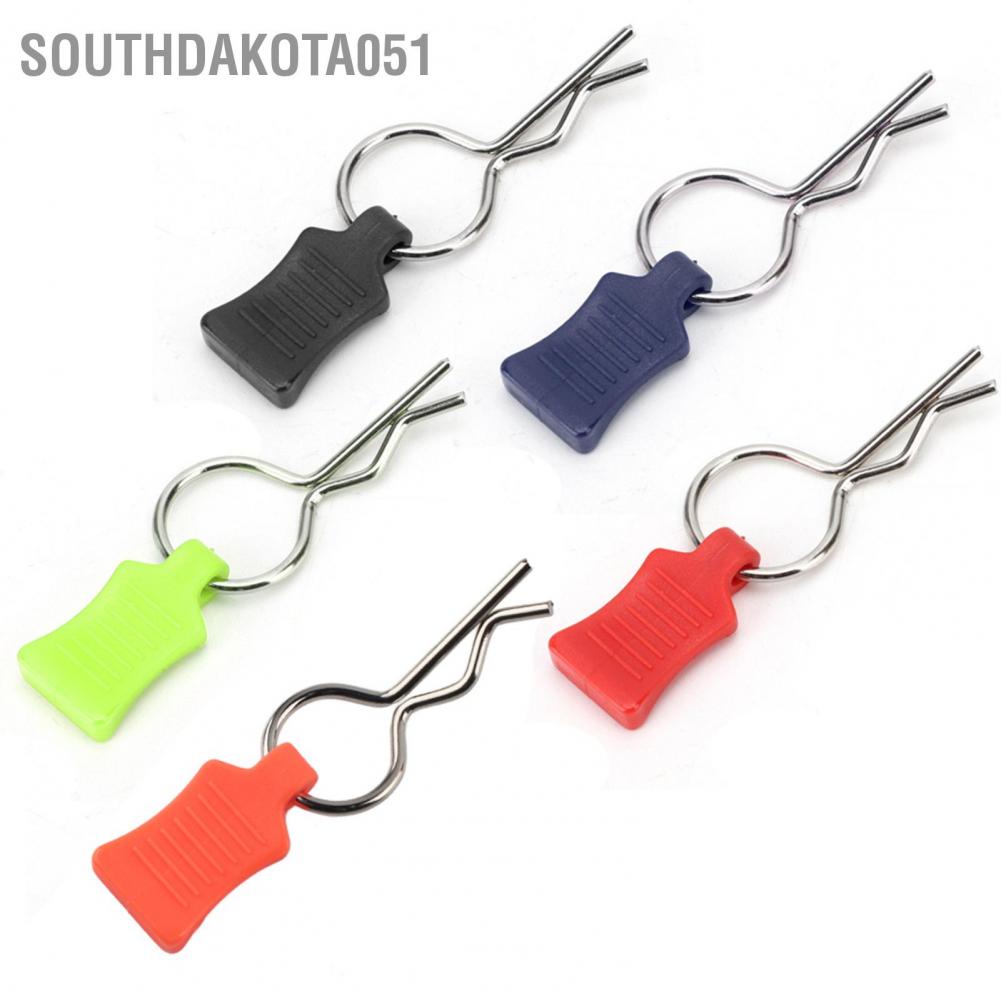 Southdakota051 1/5 1/8 RC Car Body Shell Clip Pin + Fixing Bracket Set Accessory Parts Fit for Traxxas
