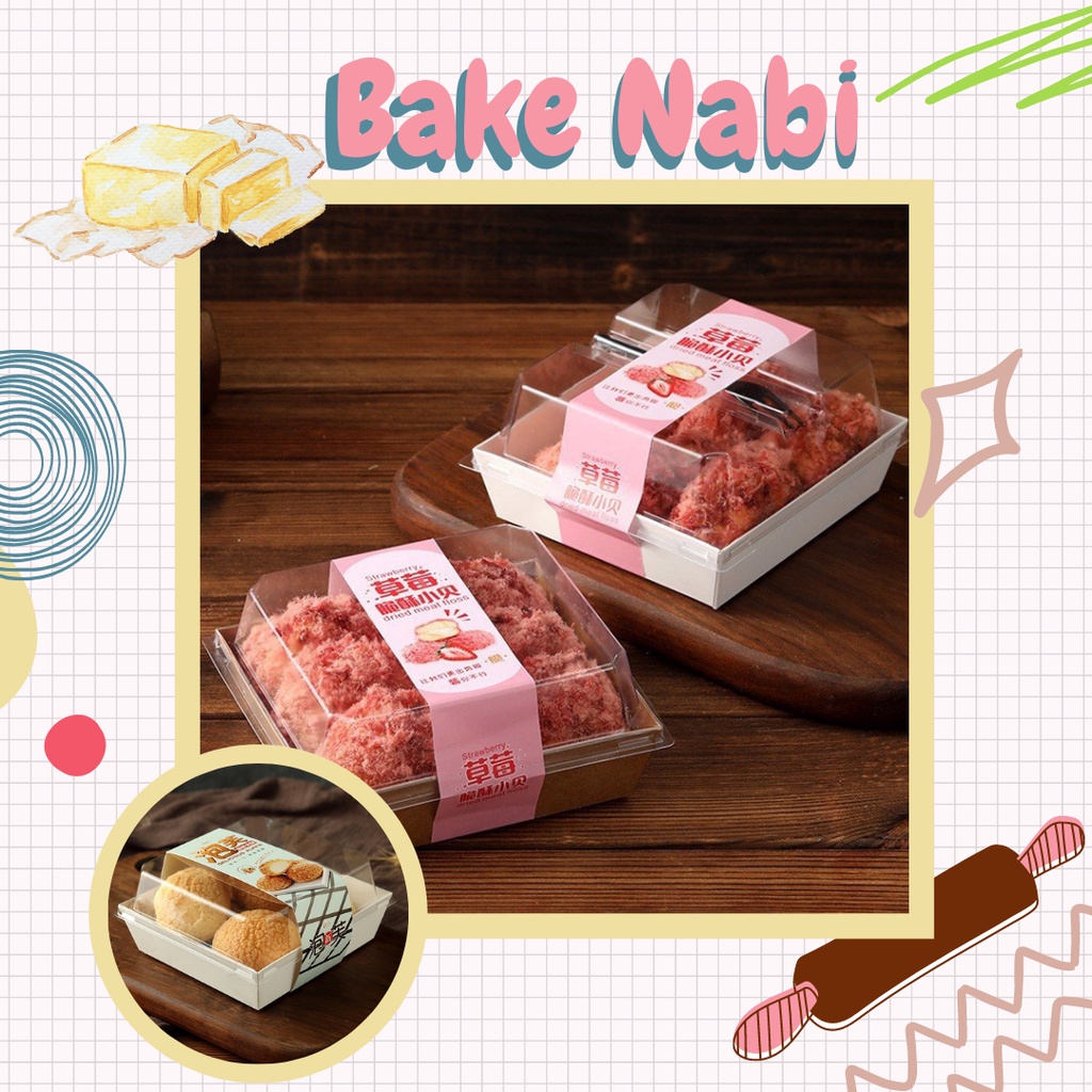 HỘP KRAFT NÂU VUÔNG NẮP TRONG - SET 10, 50 CÁI