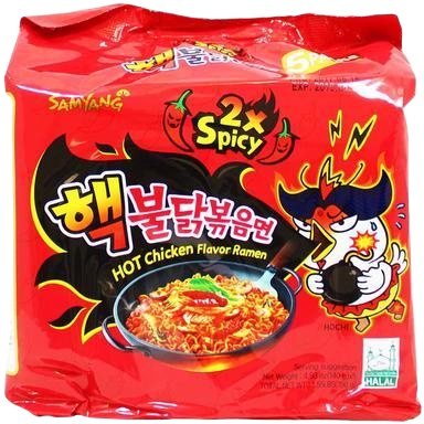 Mì Khô Gà Cực Cay SamYang Hàn Quốc Extreme Hot Chicken Ramen