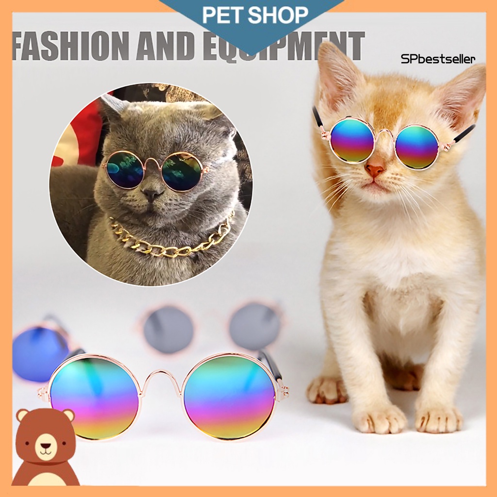 Kính Mát Gọng Ac Trong Suốt Thời Trang Cho Thú Cưng
