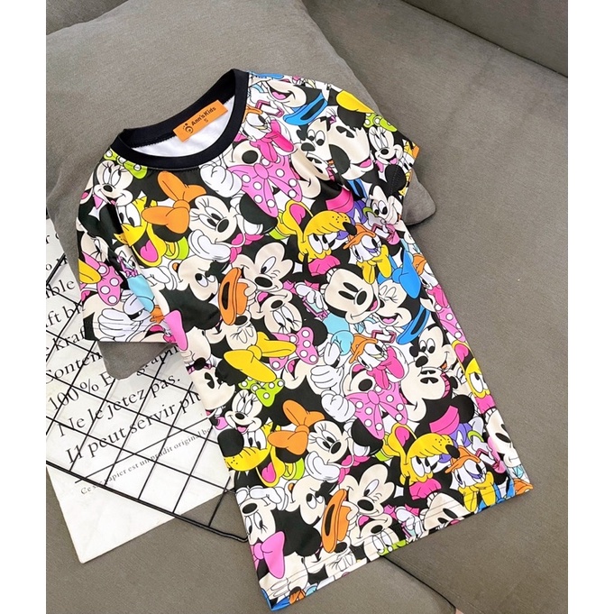 12-22kg | Đầm suông bé gái thun lạnh L1, đơn giản SIÊU RẺ