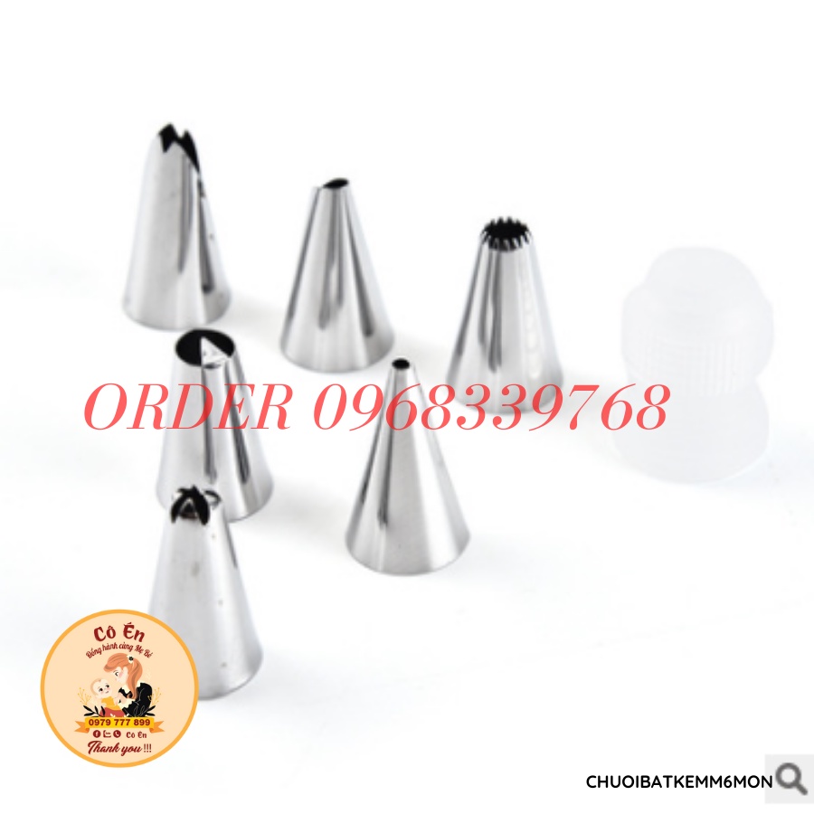 10 Chiếc Túi Bắt Bông Kem Nilong Làm Bánh nhiều size