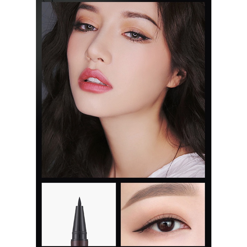 [Hàng mới về] Bút kẻ mắt nước màu đen nhanh khô chống thấm nước chống mồ hôi lâu trôi
