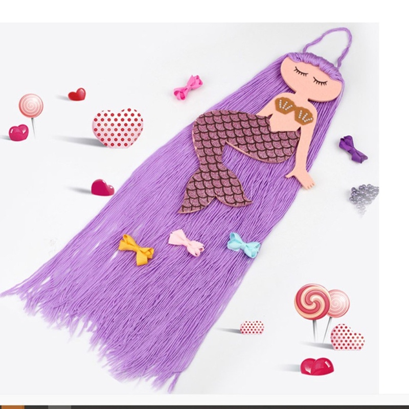 Hộp Đựng Kẹp Tóc / Kẹp Tóc Gắn Tường Trang Trí Nội Thất Phong Cách Ins Cho Nữ