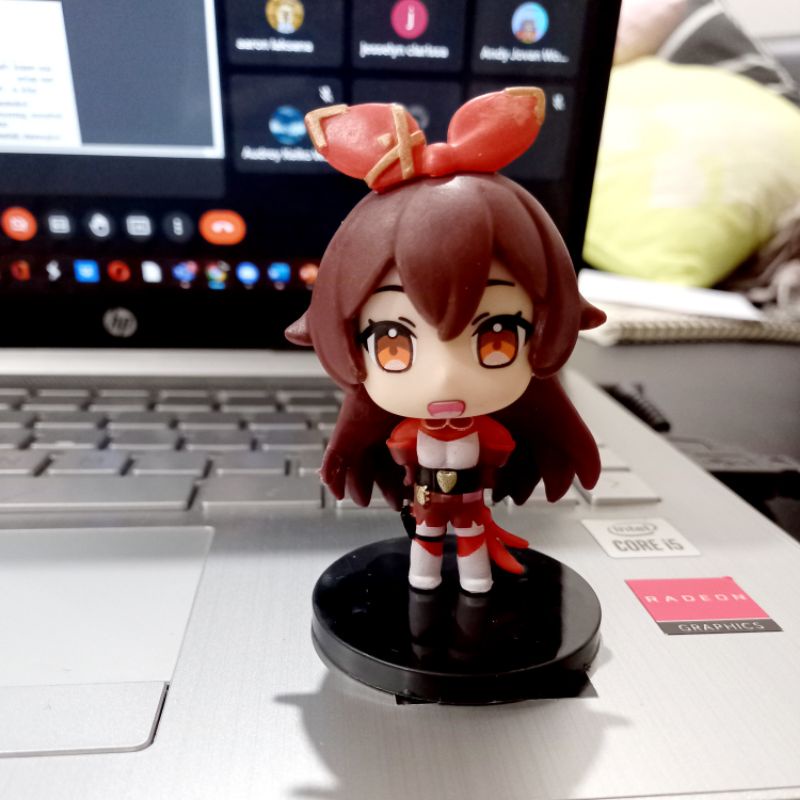 Mô hình nhân vật chibi genshin impact dễ thương nhiều nhân vật Diluc,paimon,venti,amber