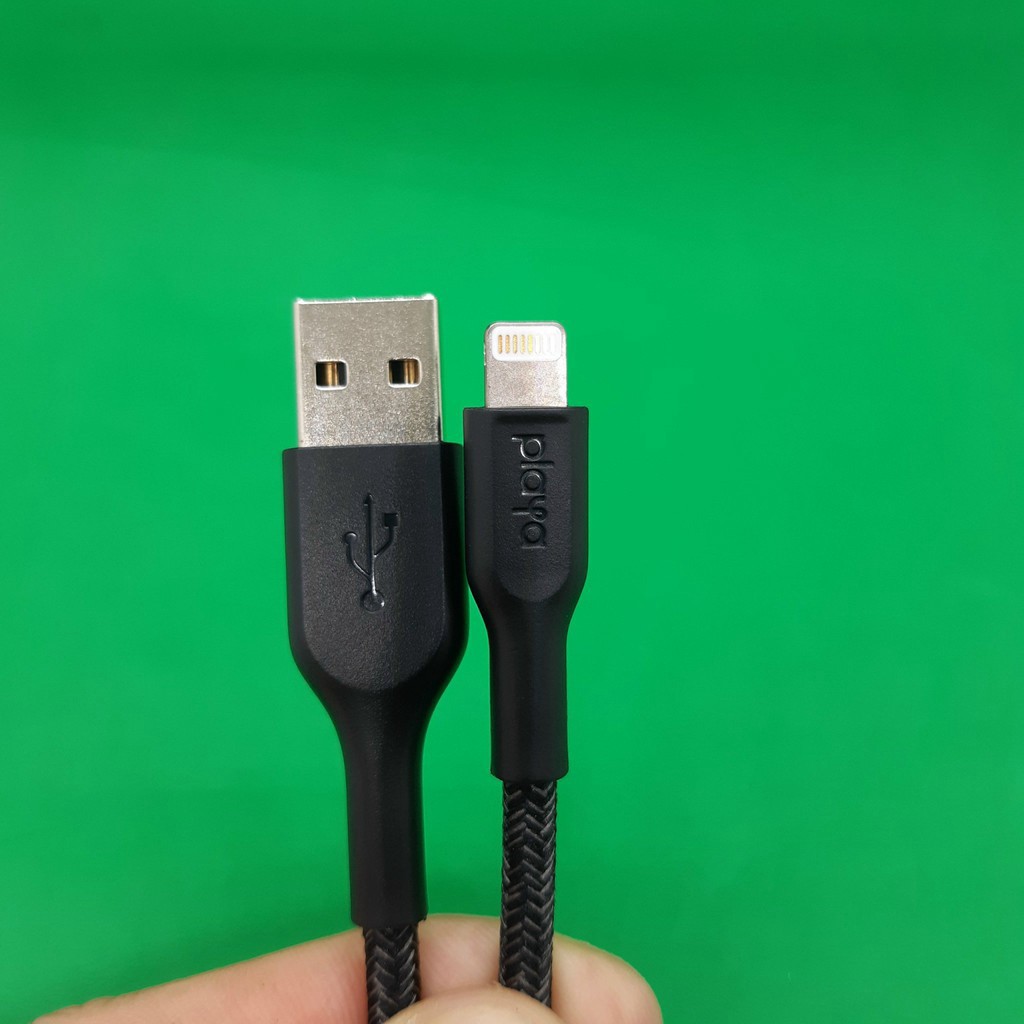 Cáp Dù Iphone 1M BELKIN PLAYA Usb - Lightning Chính Hãng, Sạc Nhanh, Độ Bền Cao, Bảo Hành 12 Tháng