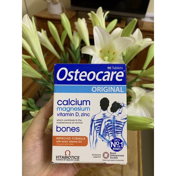 Canxi Osteocare Vitabiotics 90 viên hàng UK