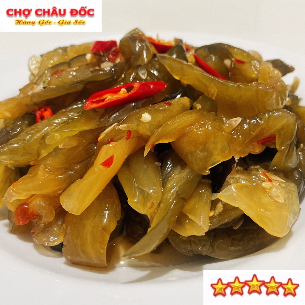 500gr Mắm Dưa Leo Châu Đốc Trộn Sẵn Ướp Vừa Ăn Loại Ngon