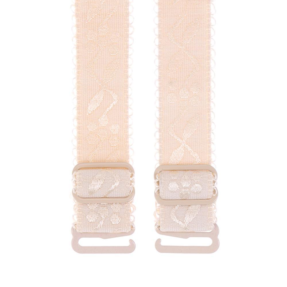 2 Cặp Dây Áo Ngực Co Dãn Có Kẹp Lưng Tháo Rời Được