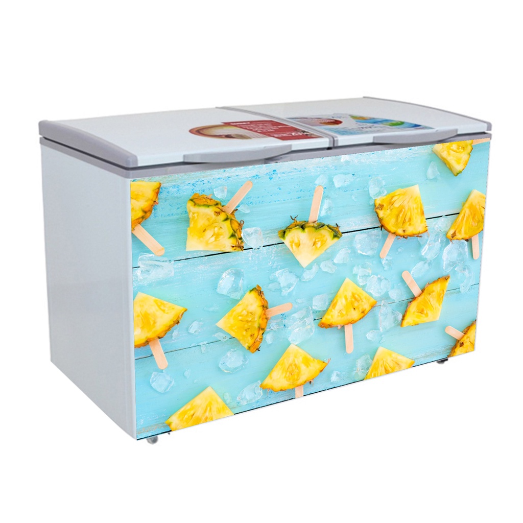 Miếng dán tủ đông - decal dán tủ đông không thấm nước đầy đủ kích thước - miếng dán tủ đông sanaky , alaka