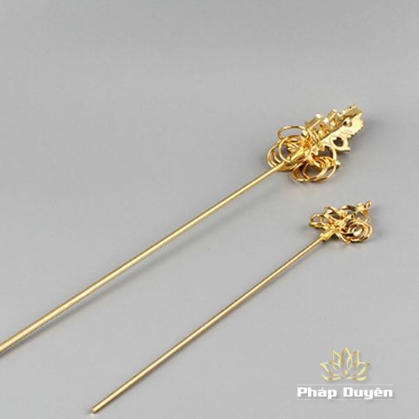 Gậy Tích Trượng Dùng Cho Tượng Địa Tạng Bồ Tát, 17.5cm-50cm