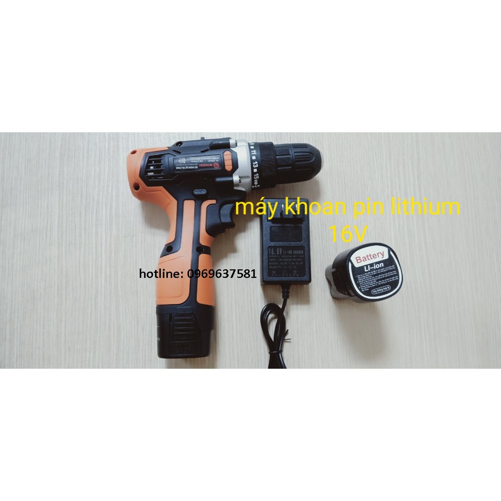 MÁY KHOAN PIN 16V