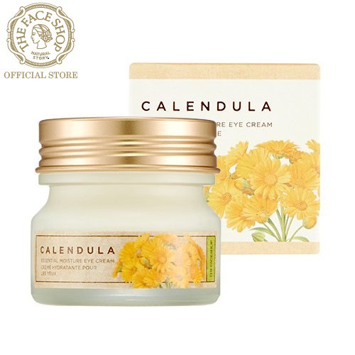 [Mã COSTFST3 -8% đơn 250K] Kem Dưỡng Mắt Làm Dịu Da TheFaceShop Calendula Essential Moisture Eye Cream 20ml(01/03/2023)