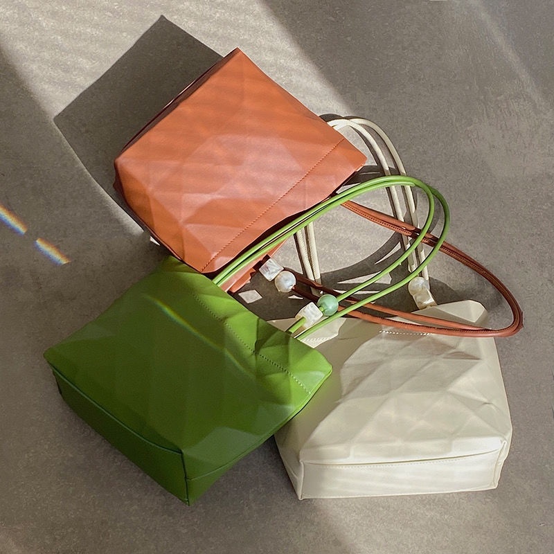 Túi Đeo Vai Đính Hạt Thiết Kế Đơn Giản Thời Trang Cho Nữ