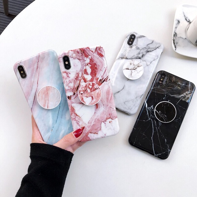Ốp Marble kèm pop 🥰
