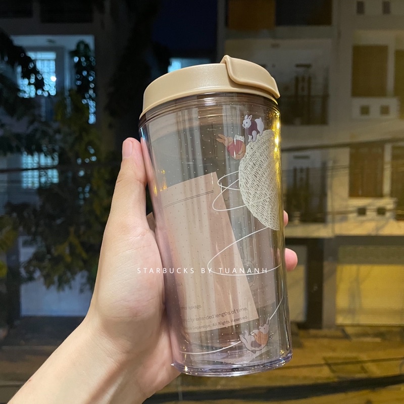 Bình Nhựa Starbucks Weave The Moon 355ml