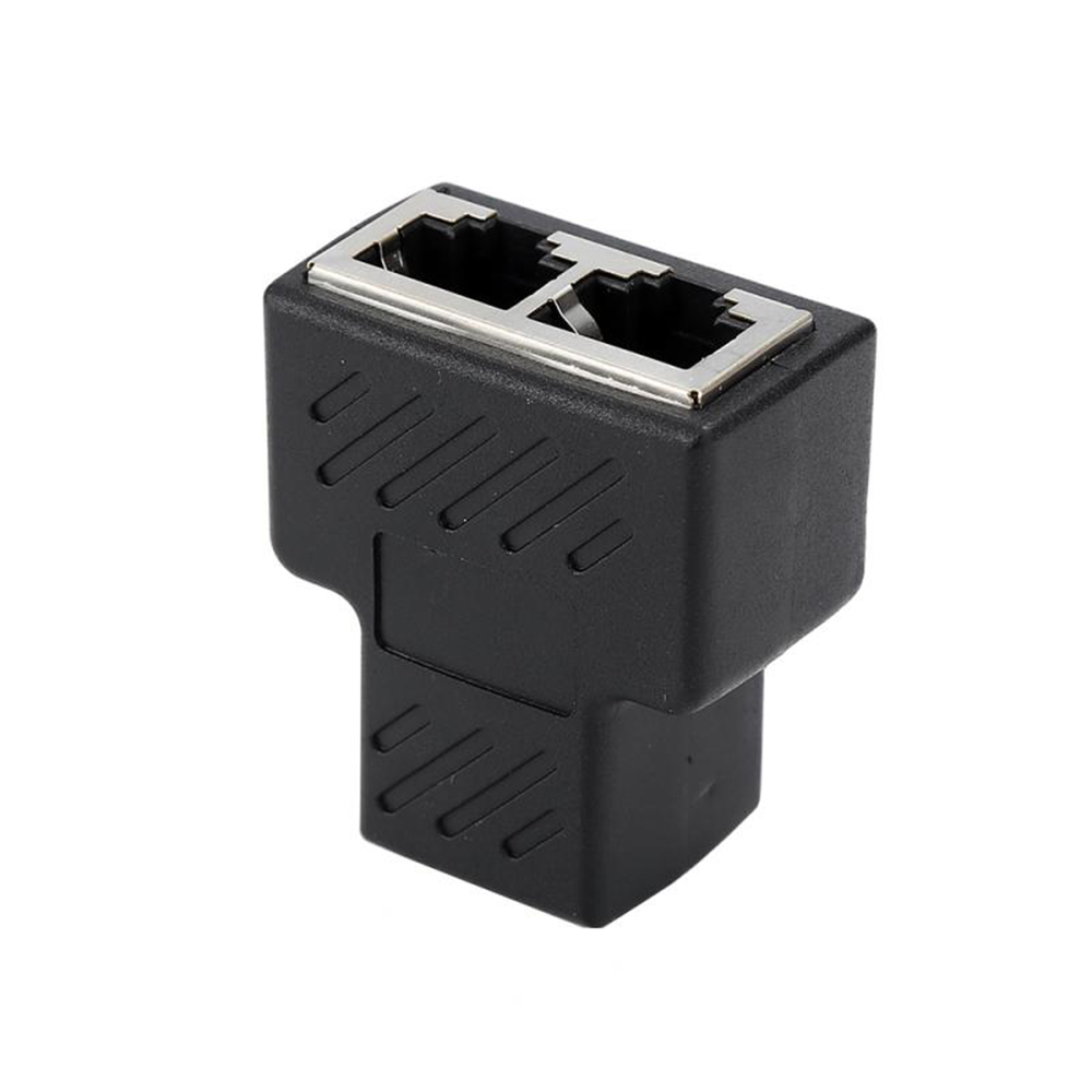 Đầu Nối Dây Cáp Mạng Lan Rj45 1 Sang 2 Chiều