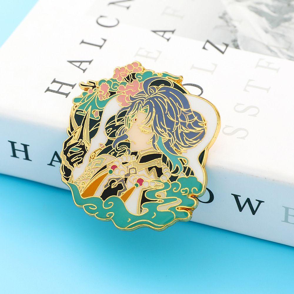 Huy Hiệu Cài Áo Tráng Men Hình Nhân Vật Hoạt Hình Trong Trò Chơi Peripherals