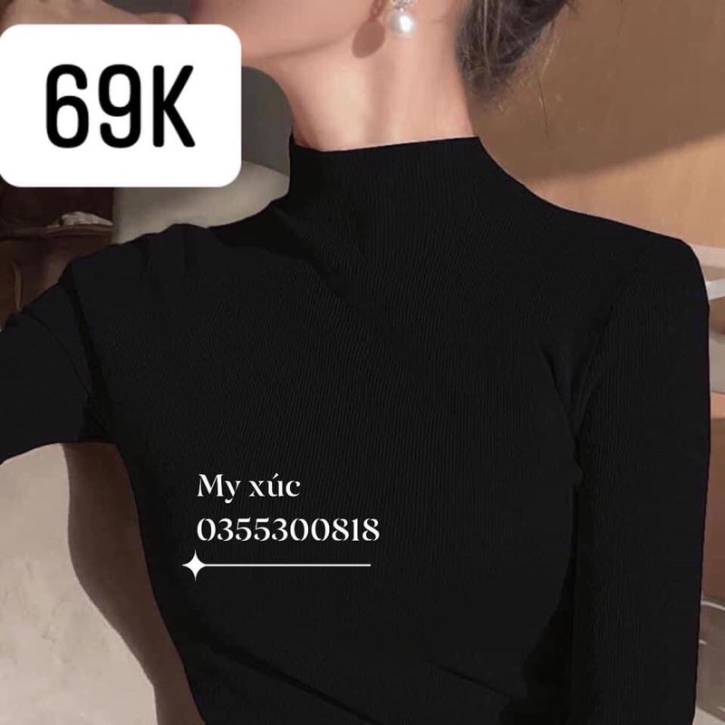 Áo len trơn ôm body