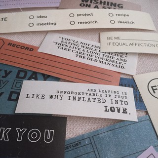 Sticker retro label - Room17vn