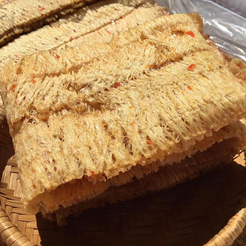 Khô mực cán nguyên con tẩm gia vị  - thơm ngon LOẠI 1